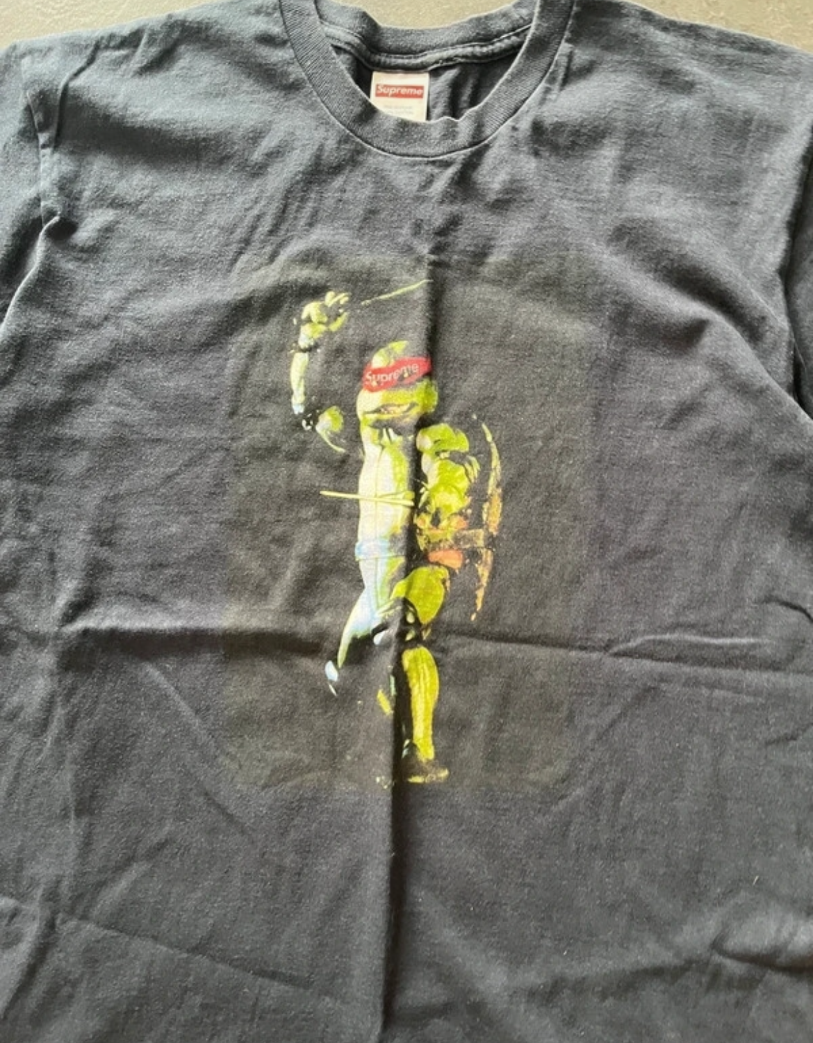 Supreme Ninja turtles tee navy blue (Str M)