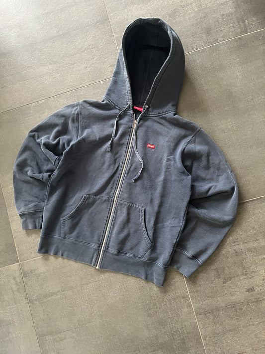 Supreme zipped hoodie Navy Blue (Str M)