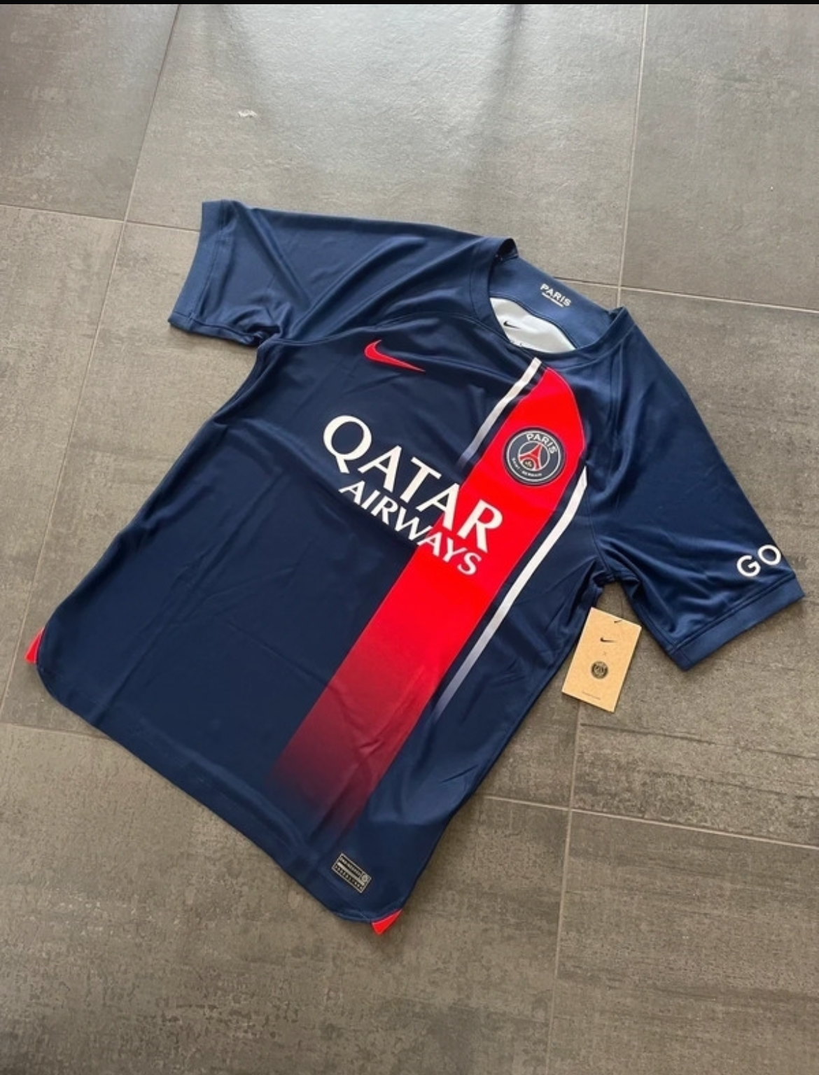 Psg x Born x Raised soccer Jersey (Str S)