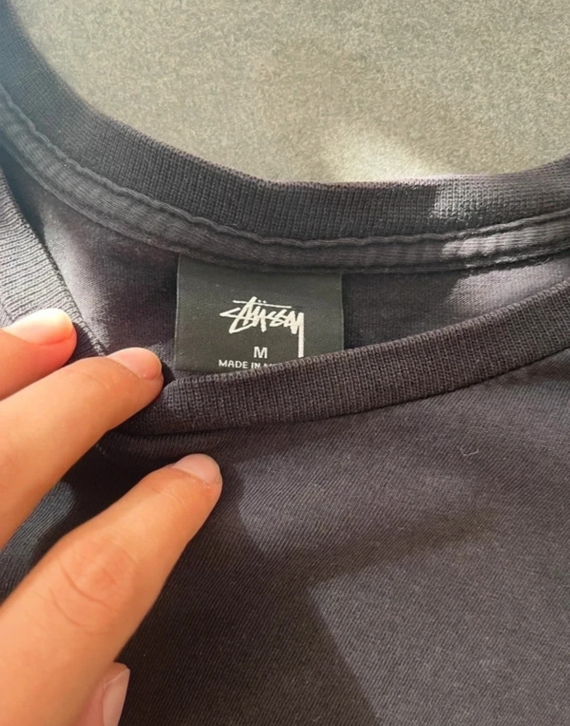 Stussy mouth tee Black (Str M)