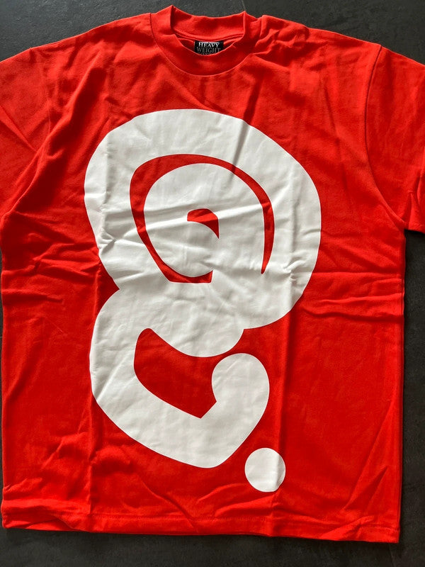 Quratee white logo tee