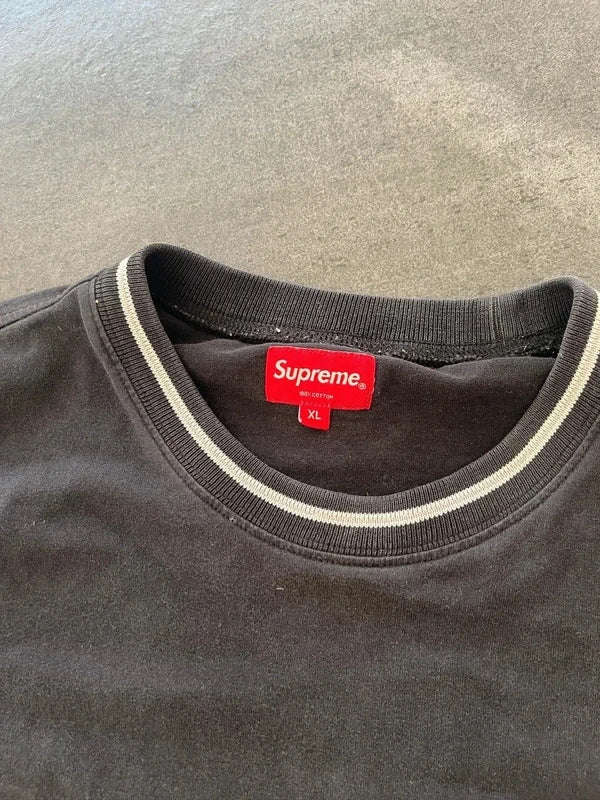 Supreme bevel top longsleeve black