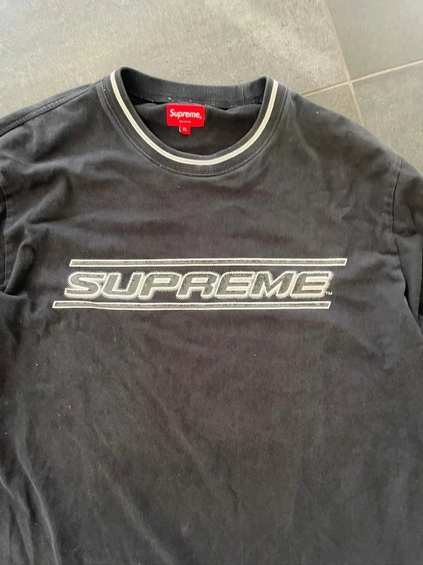 Supreme bevel top longsleeve black