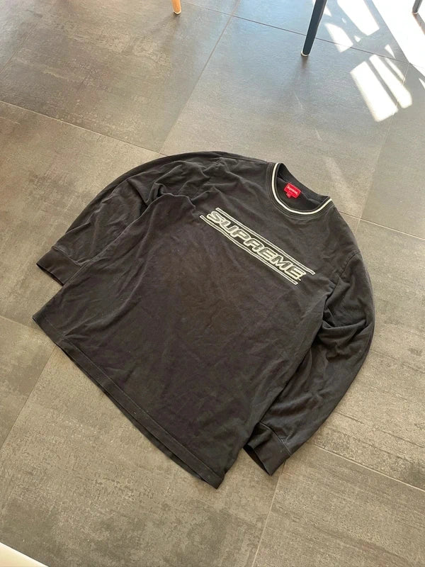 Supreme bevel top longsleeve black