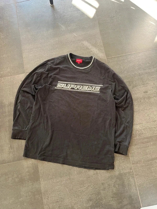 Supreme bevel top longsleeve black