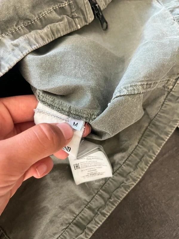 Stone Island overshirt olive dust green