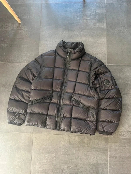 Cp Company DD-Shell puffer jacket Black