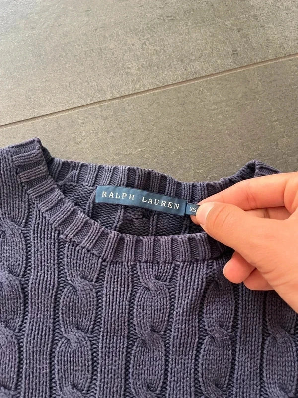 Polo Ralph Lauren striktrøje mørkeblå