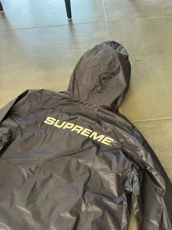 Supreme packable ripstop windbreaker navy blue