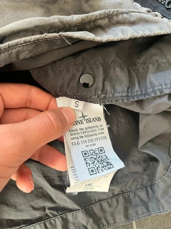 Stone Island overshirt Dark Grey