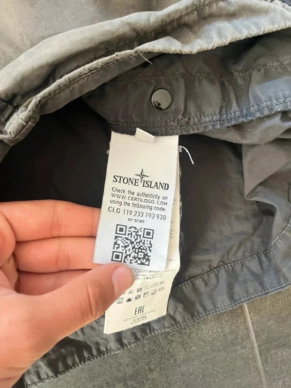 Stone Island overshirt Dark Grey