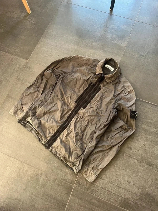 Stone Island overshirt Dark Grey