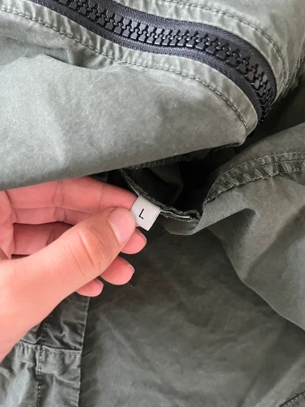 Stone Island overshirt khaki Dark green (Str L)