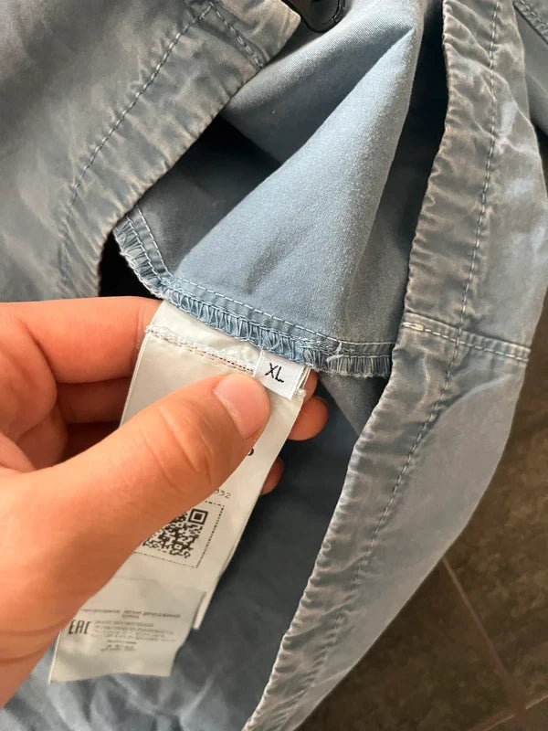 Stone Island overshirt turquoise light blue (Str XL)