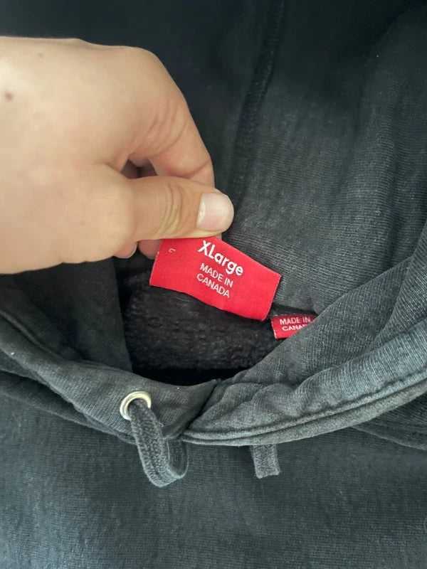 Supreme S logo hoodie Black (Str XL)