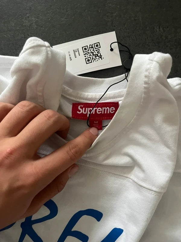 Supreme 99 L/S football top longsleeve White (Str M)