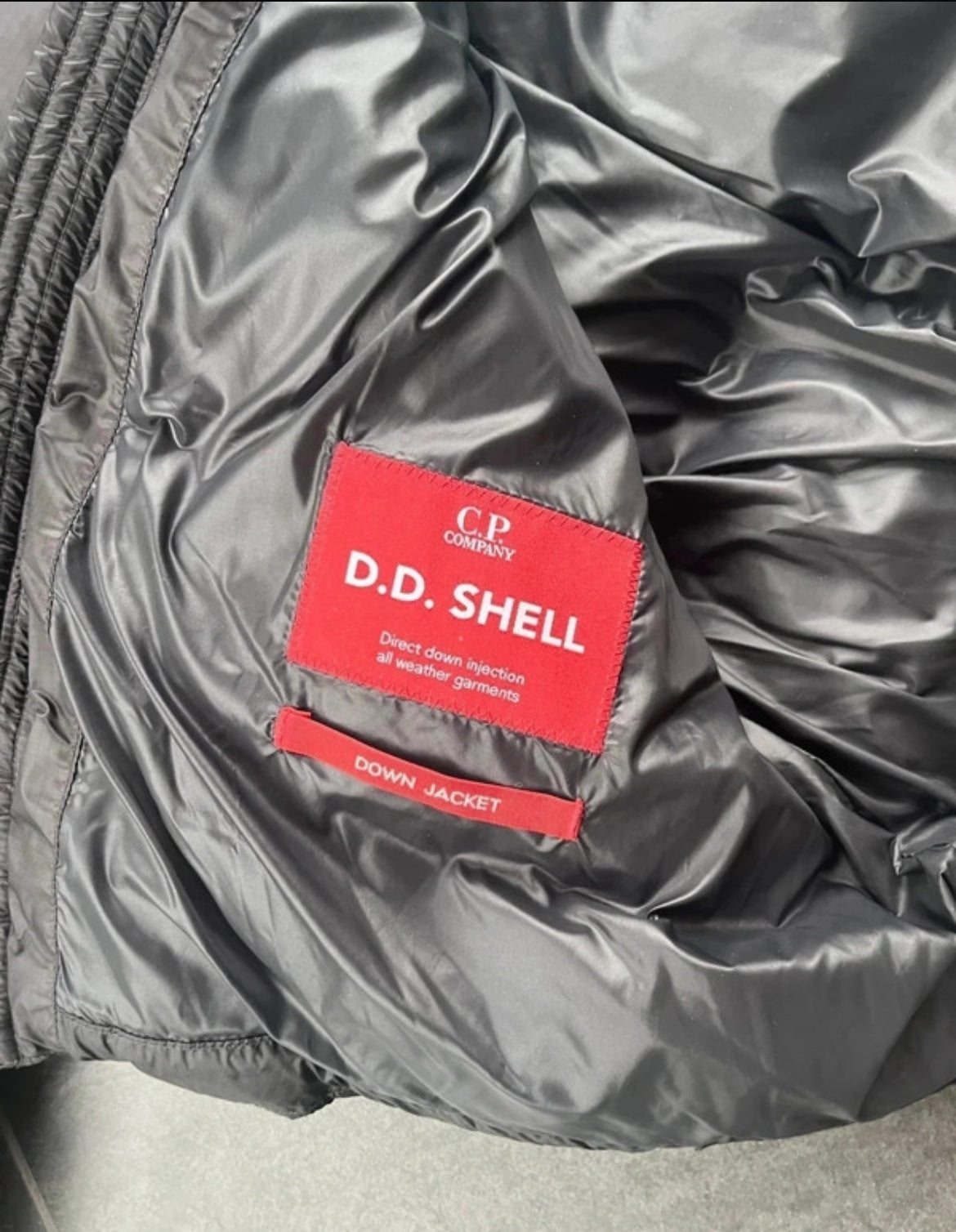 CP Company DD-Shell Black (Str M)