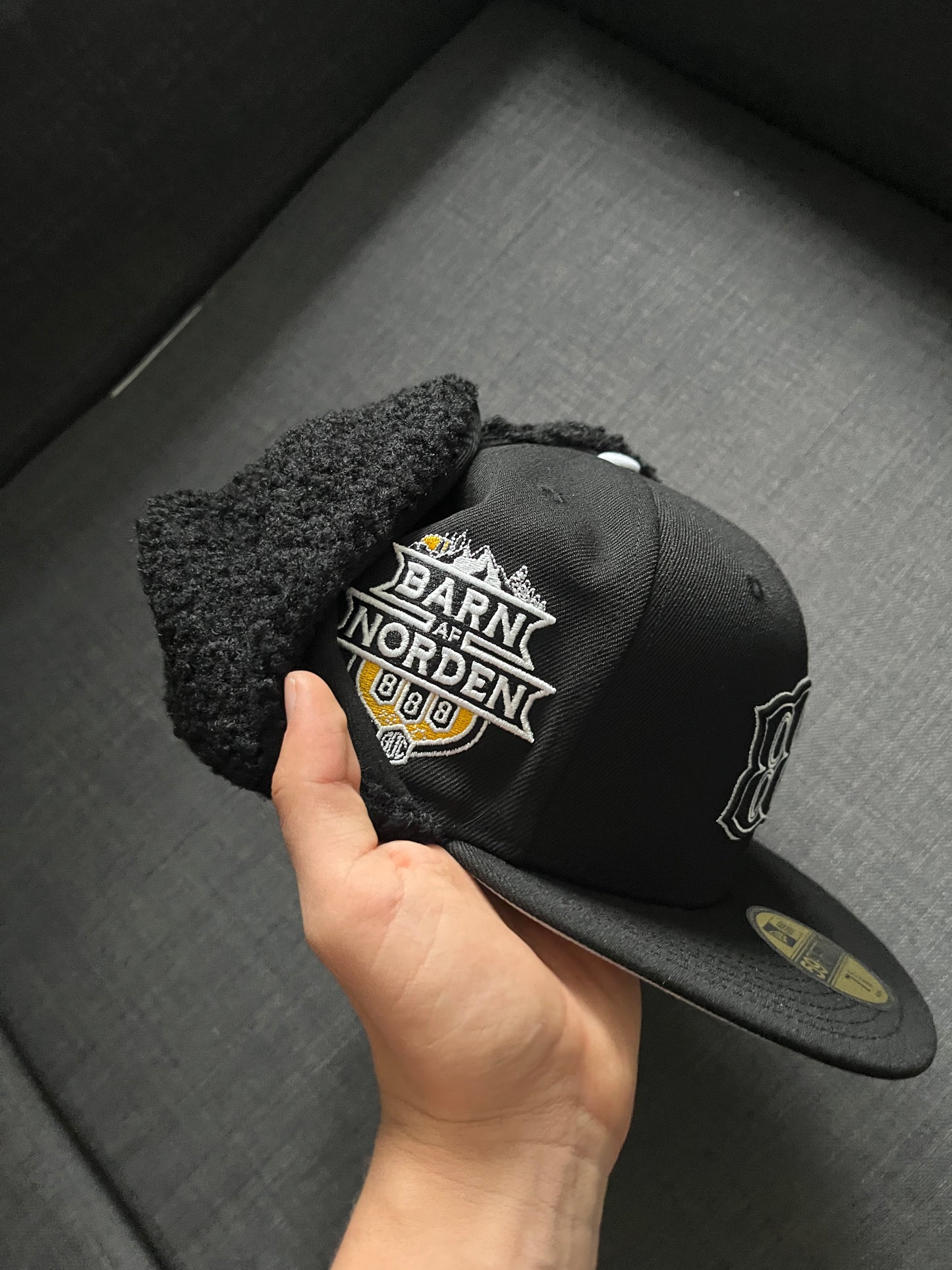 New era x 888 Barn af Norden Dog ears 59FIFTY Fitted Cap Black