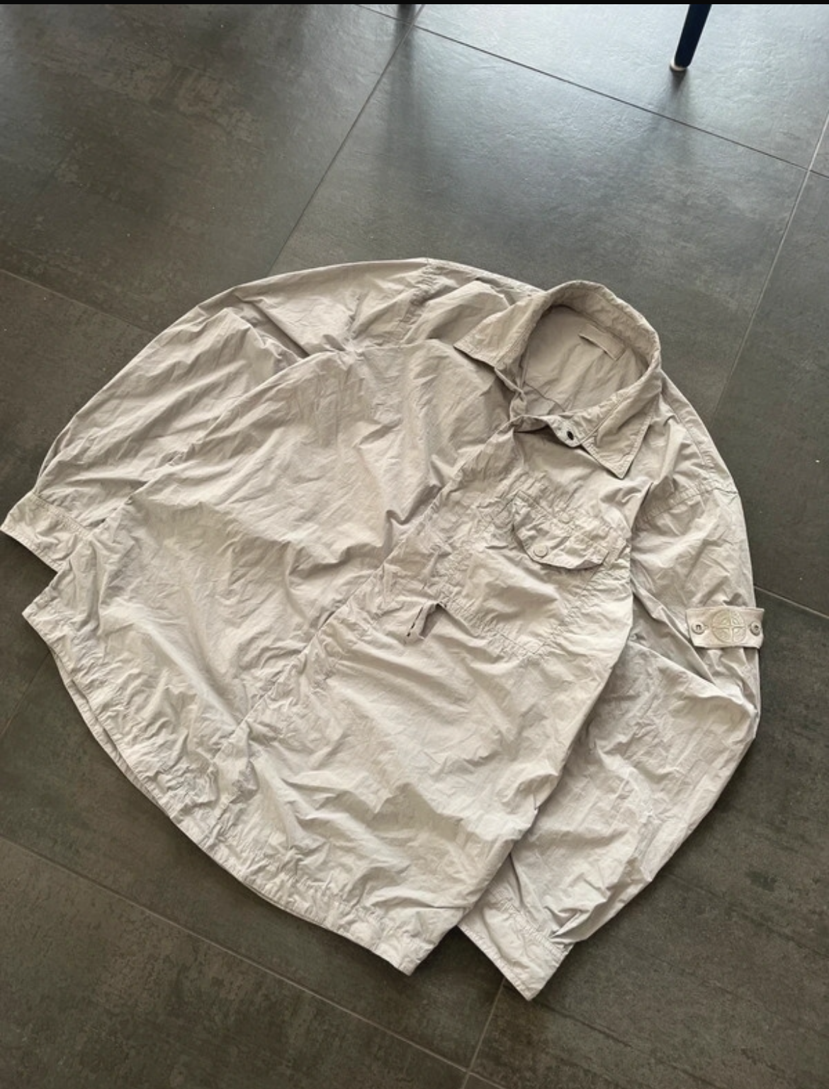 Stone Island ghost overshirt beige (Str Xl)