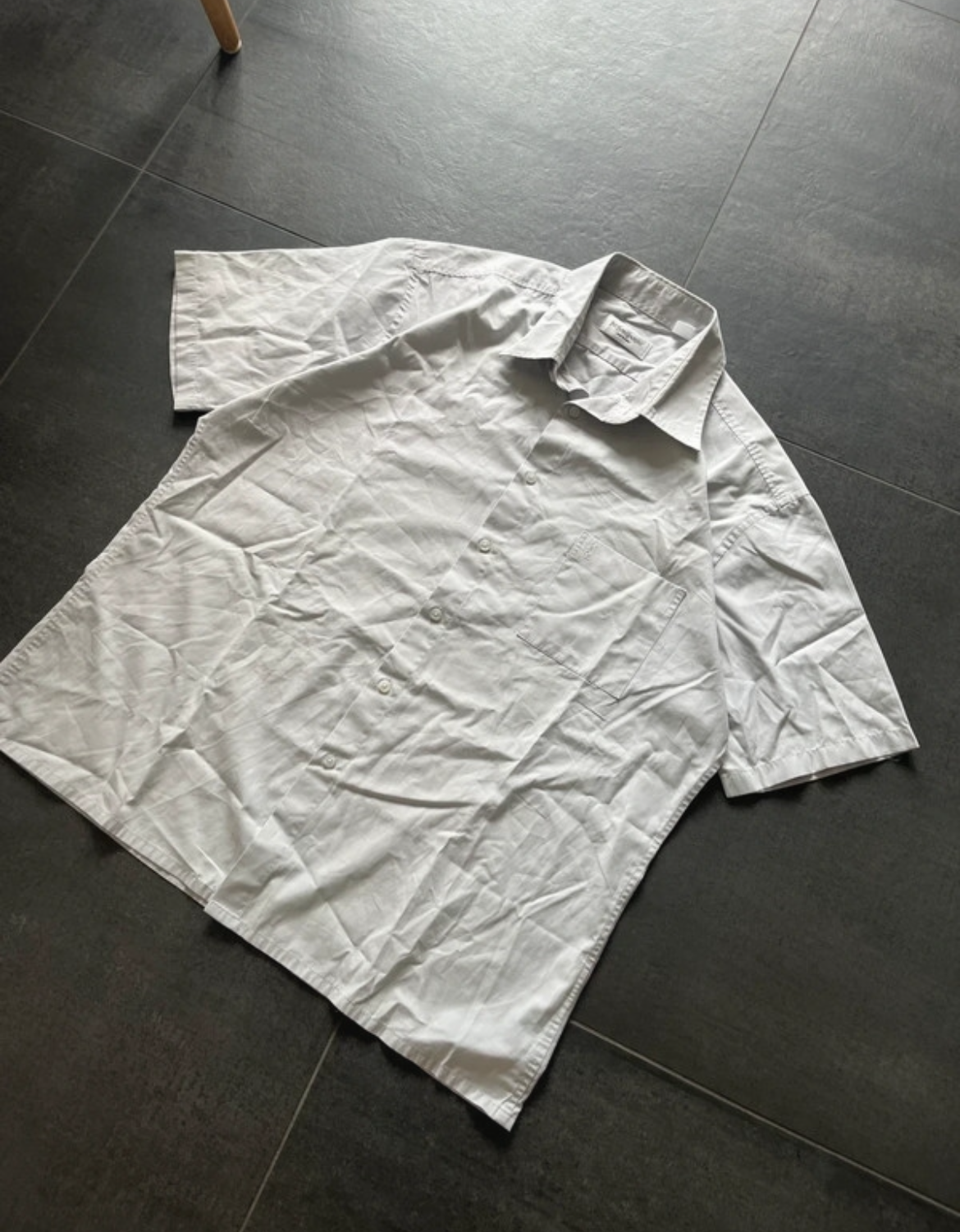 Yves Saint Laurent button-up cream White (Str Xl)