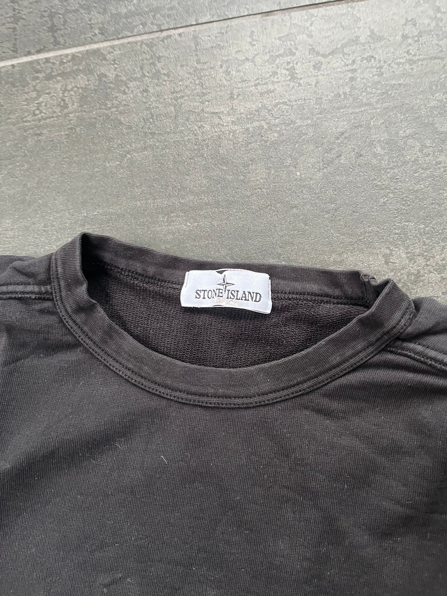 Stone Island sweatshirt “sort” (Str S)