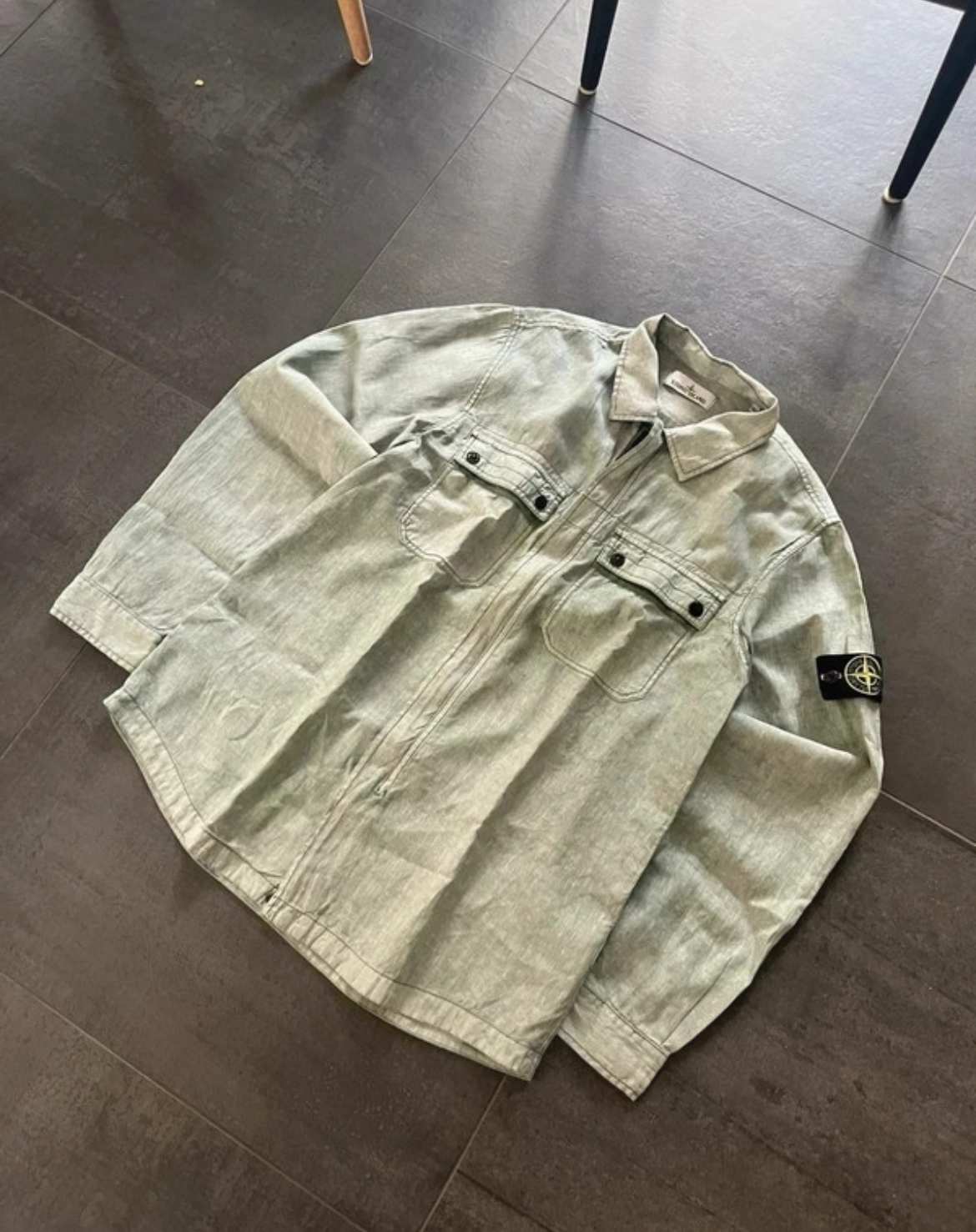 Stone Island overshirt Moss green (Str Xl)