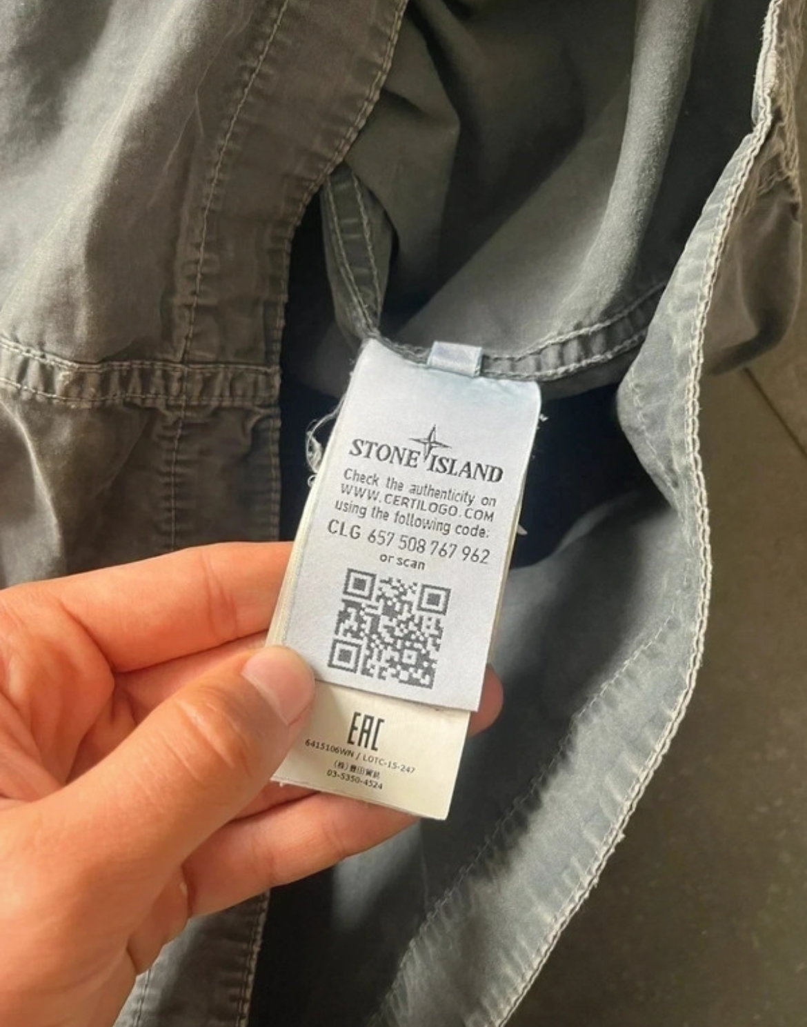 Stone Island overshirt Grey (Str M)