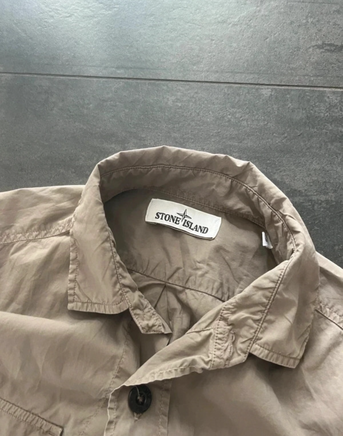 Stone Island overshirt Sand Grey (Str S)