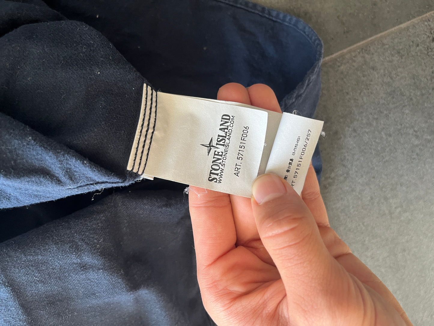 Stone Island overshirt Navy Blue (Str Xl)
