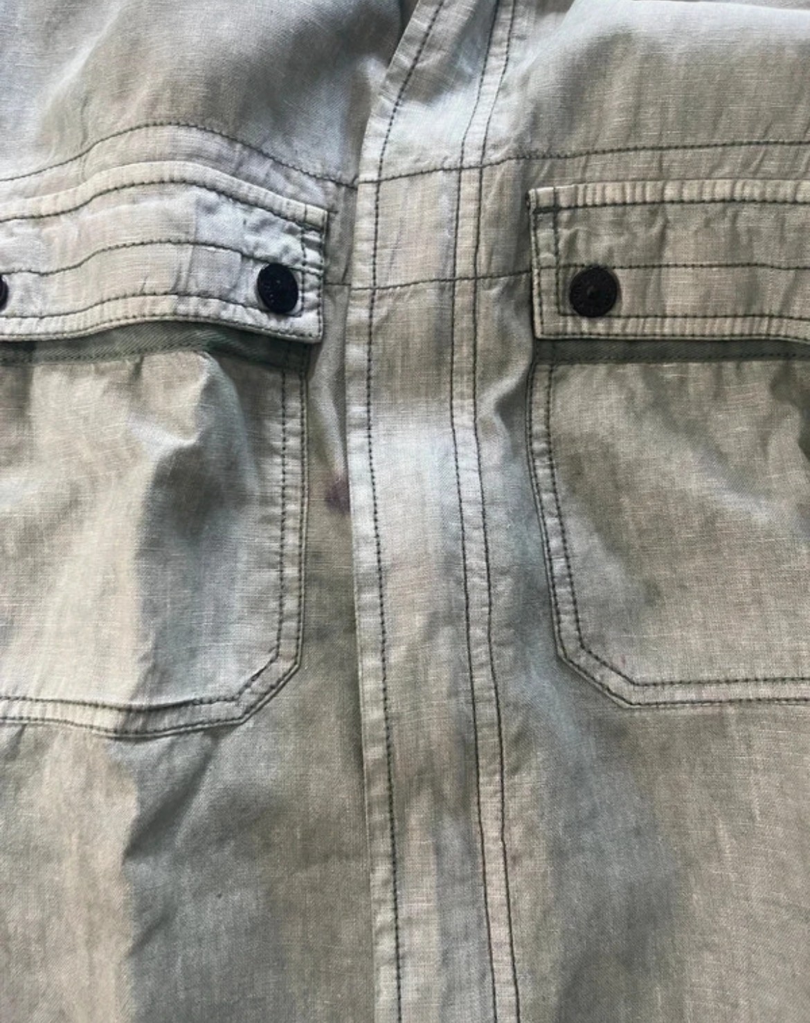 Stone Island overshirt Moss green (Str Xl)