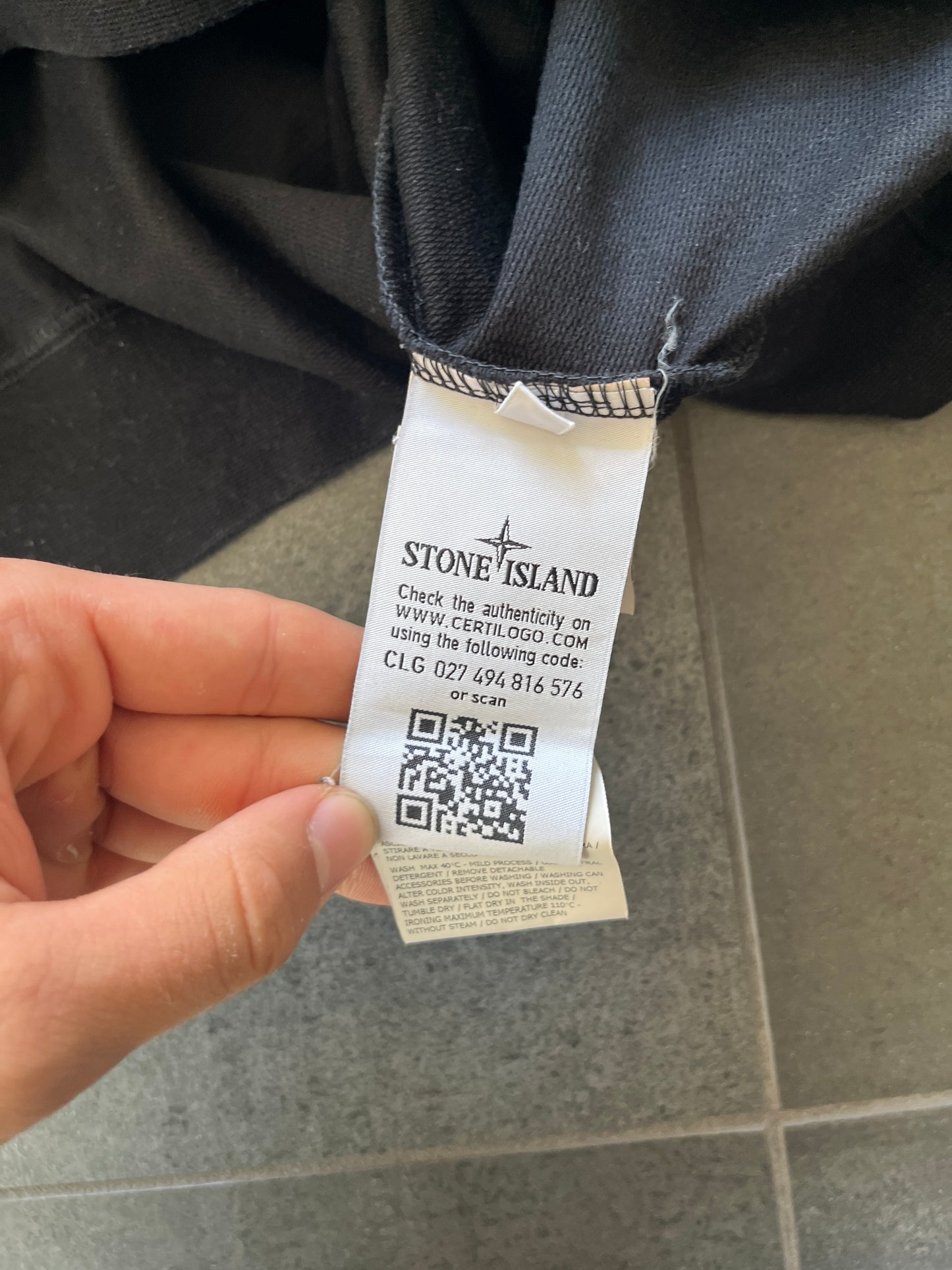 Stone Island shadow edition sweatshirt Black (Str M)