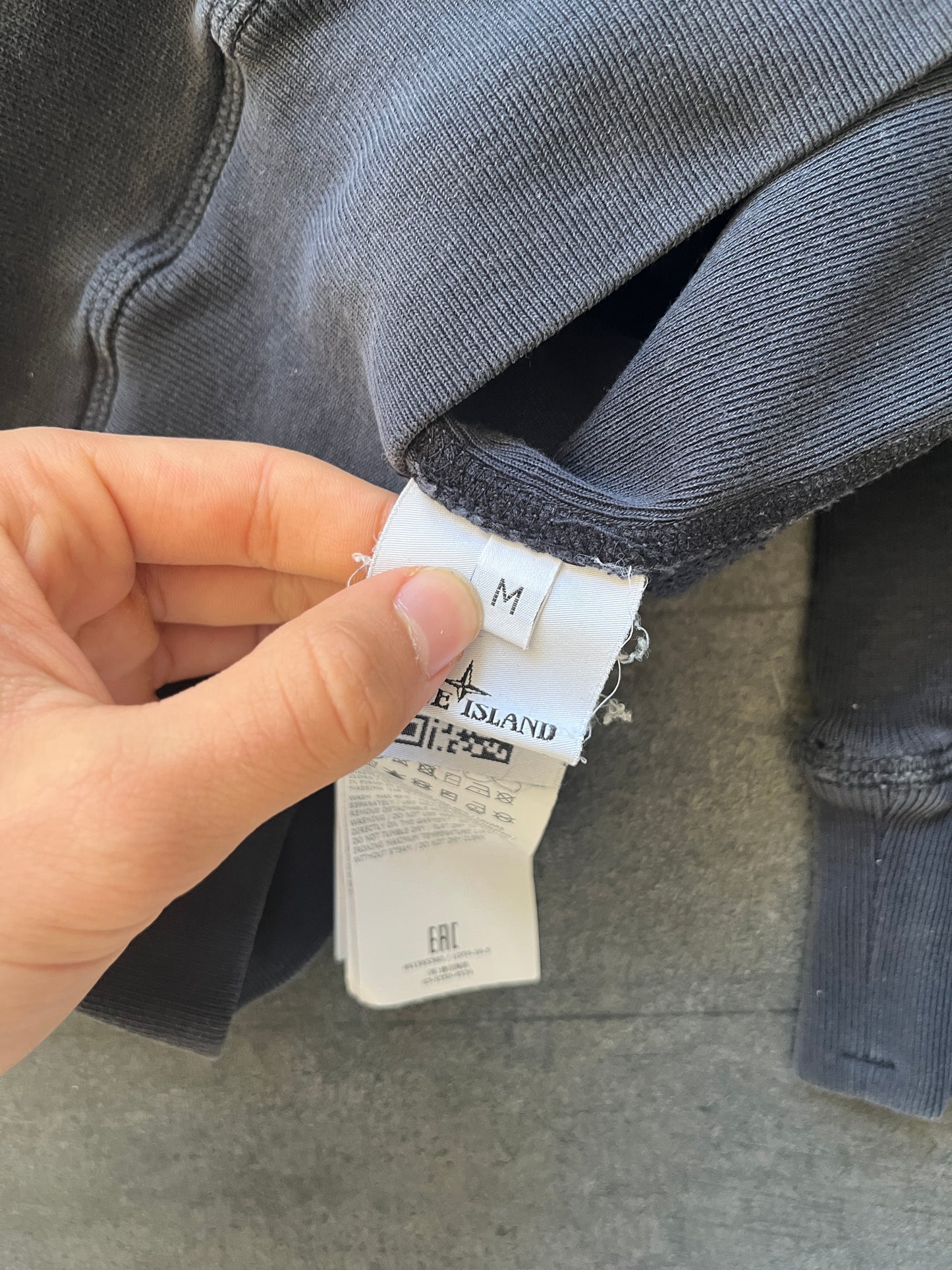Stone Island sweatshirt Navy (Str M)står