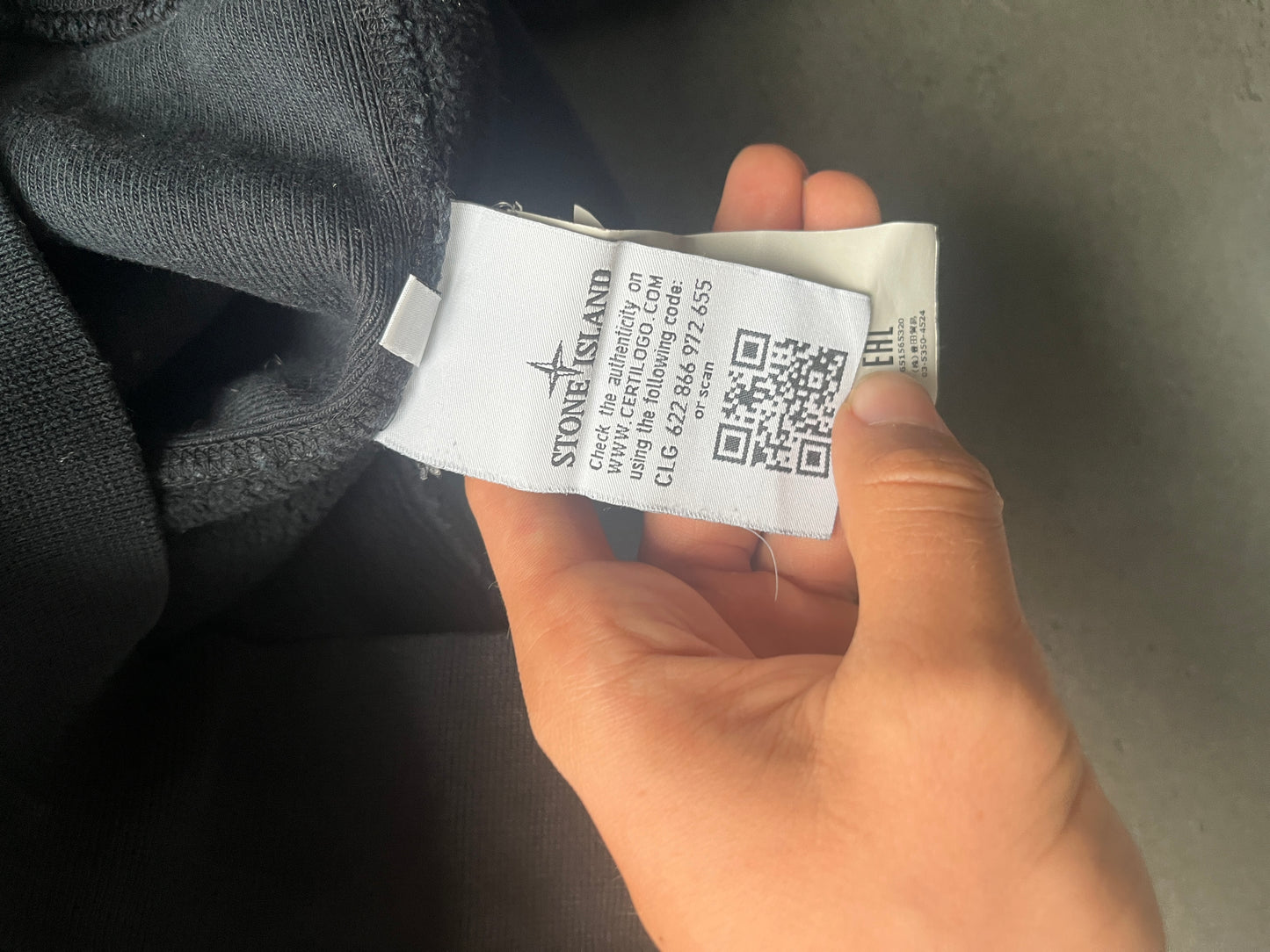 Stone Island sweatshirt Black (Str S)