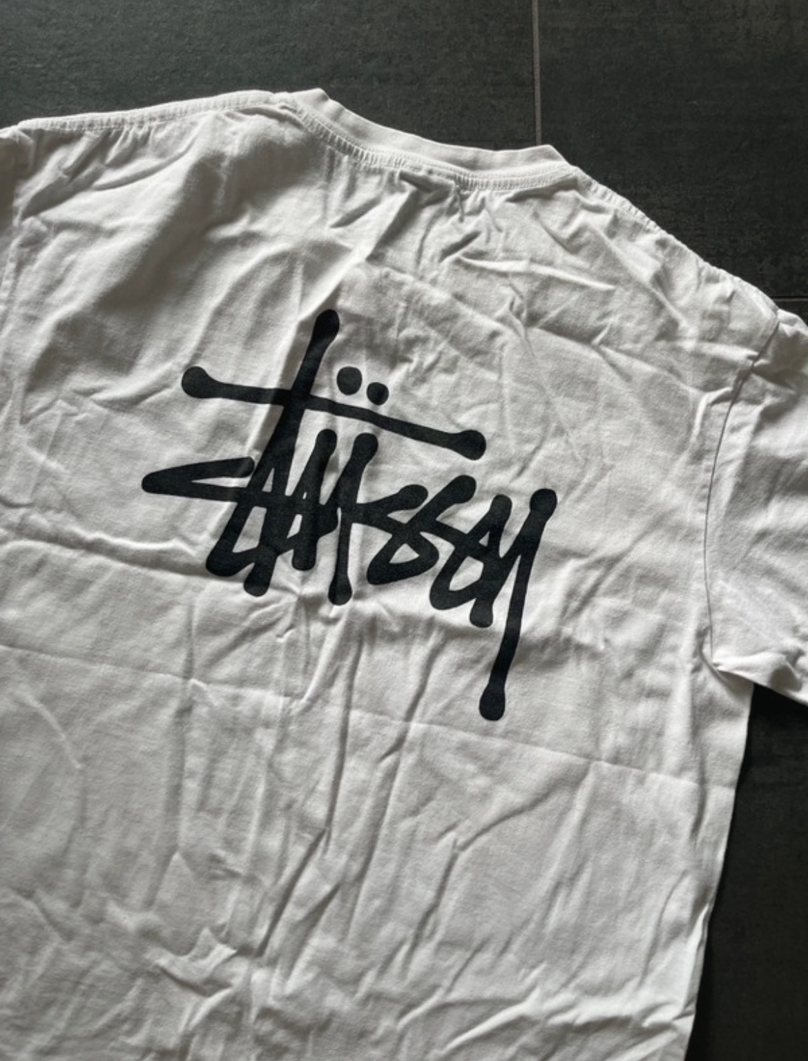Stussy basic tee White (str L)