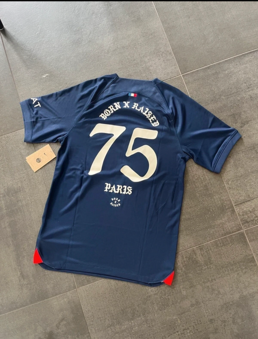 Psg x Born x Raised soccer Jersey (Str S)