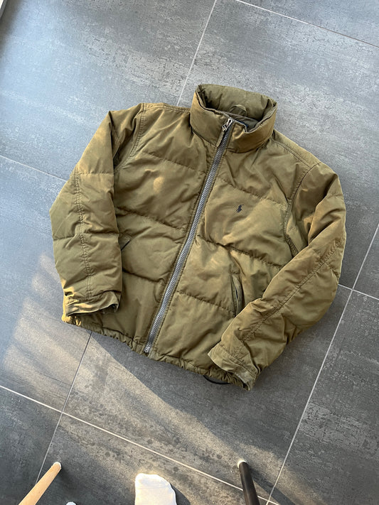 Ralph lauren puffer jacket “khaki” (Str M)