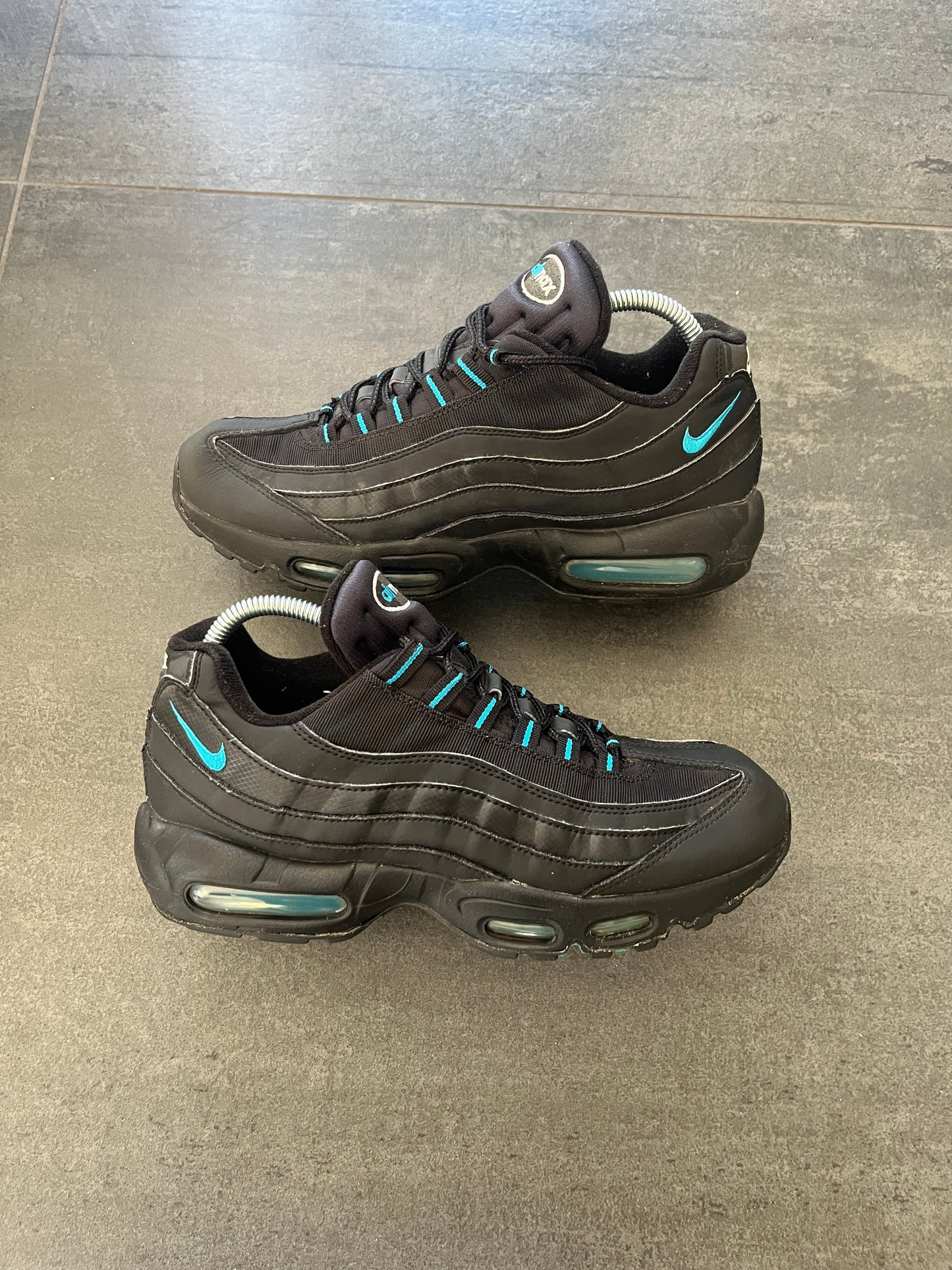 Nike Air Max 95 Black Laser Blue (Str 42,5)