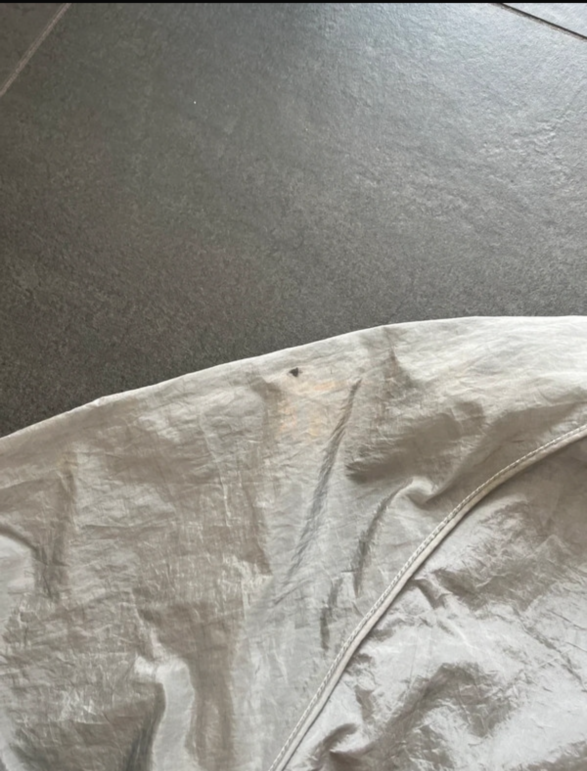 Stone Island nylon overshirt Light Grey (Str M)
