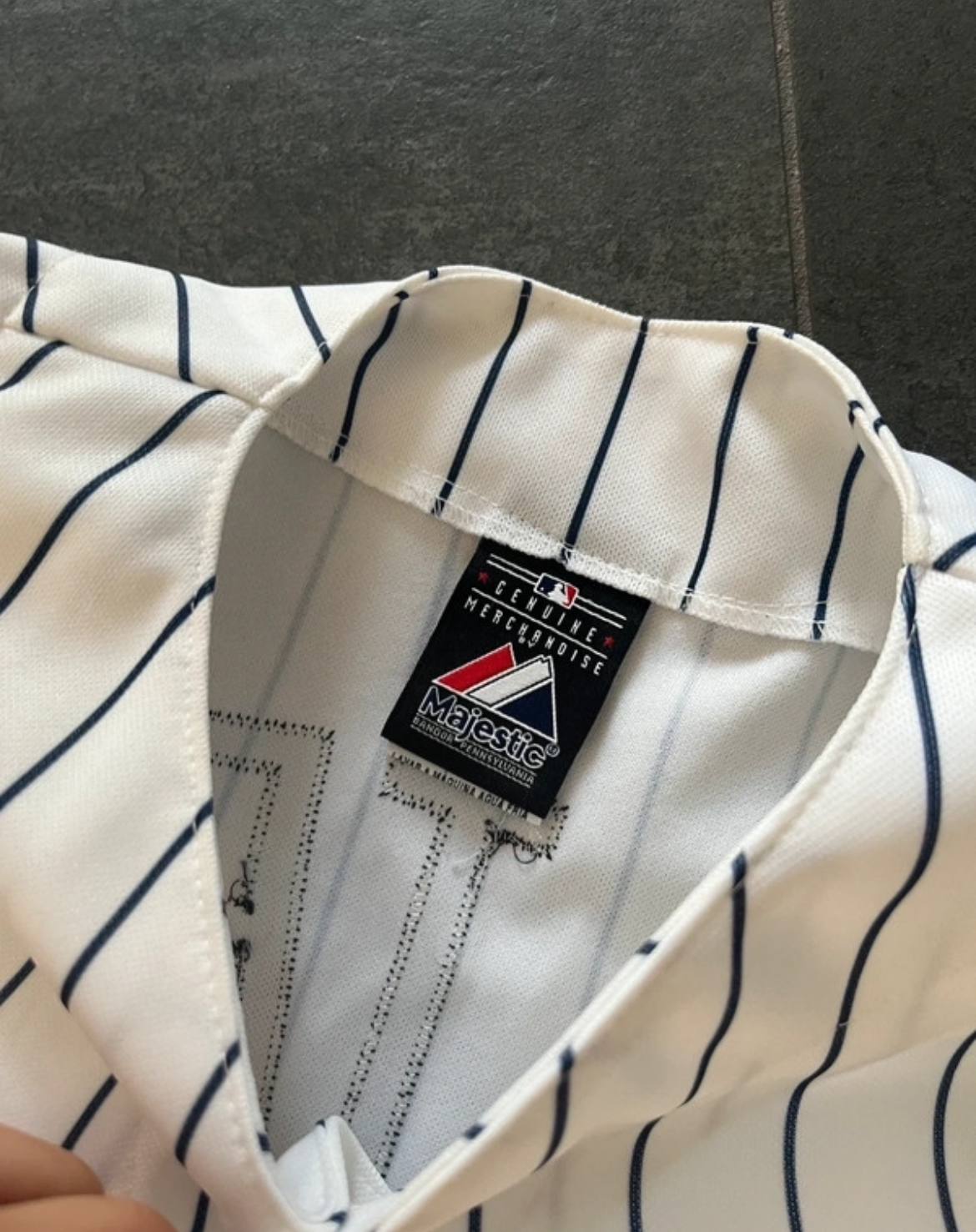 New York Yankees baseball Jersey White (Str S)