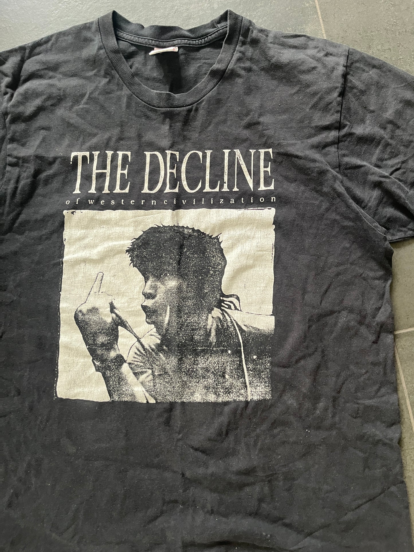 Supreme the decline tee Black (Str L)