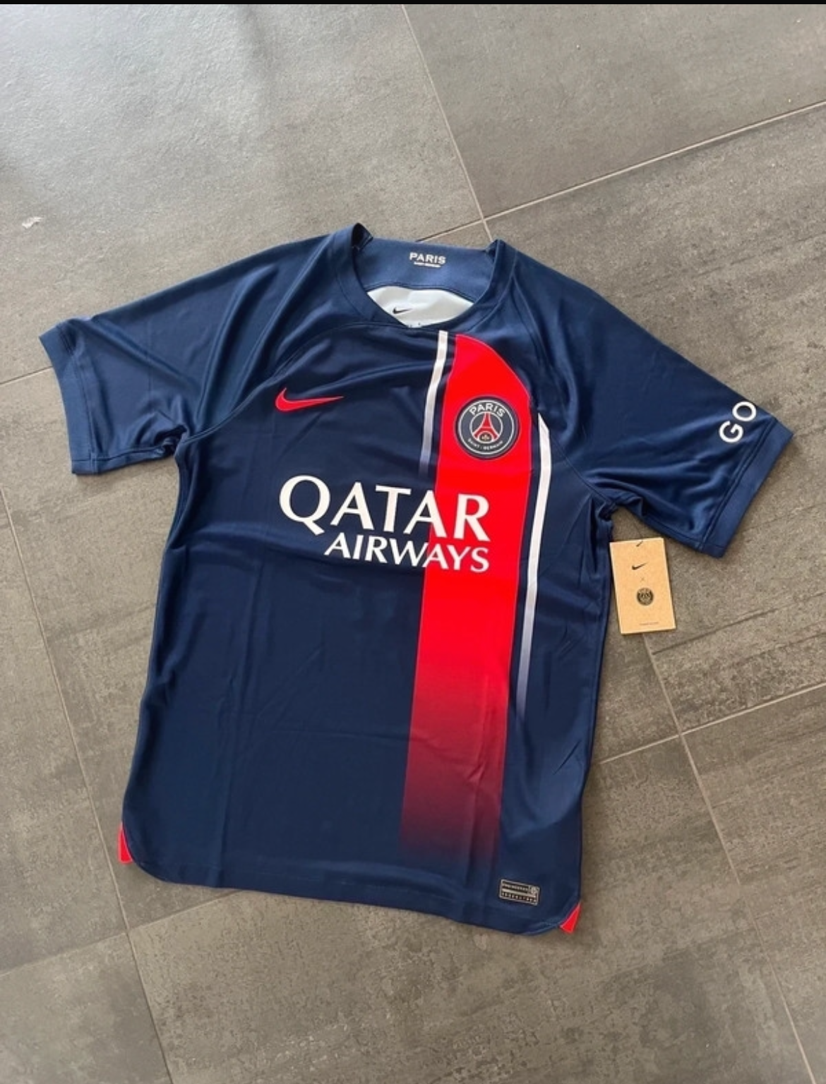 Psg x Born x Raised soccer Jersey (Str S)