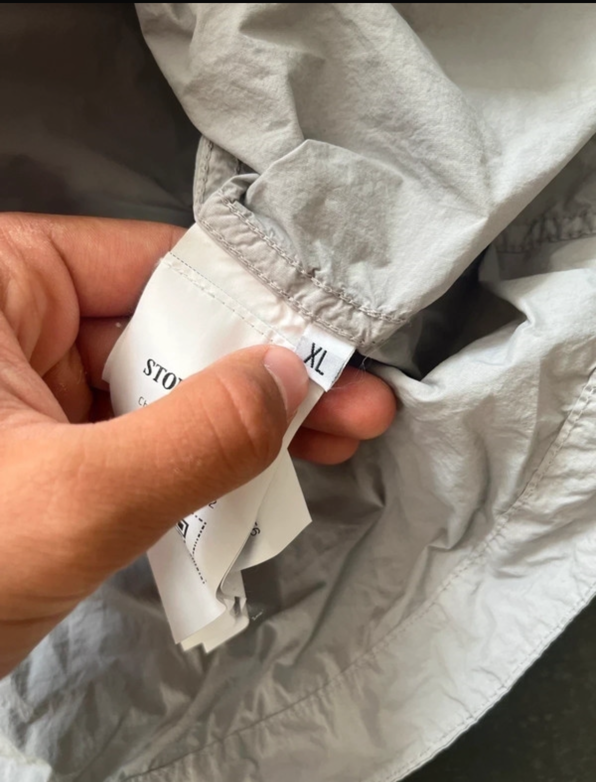 Stone Island ghost overshirt beige (Str Xl)