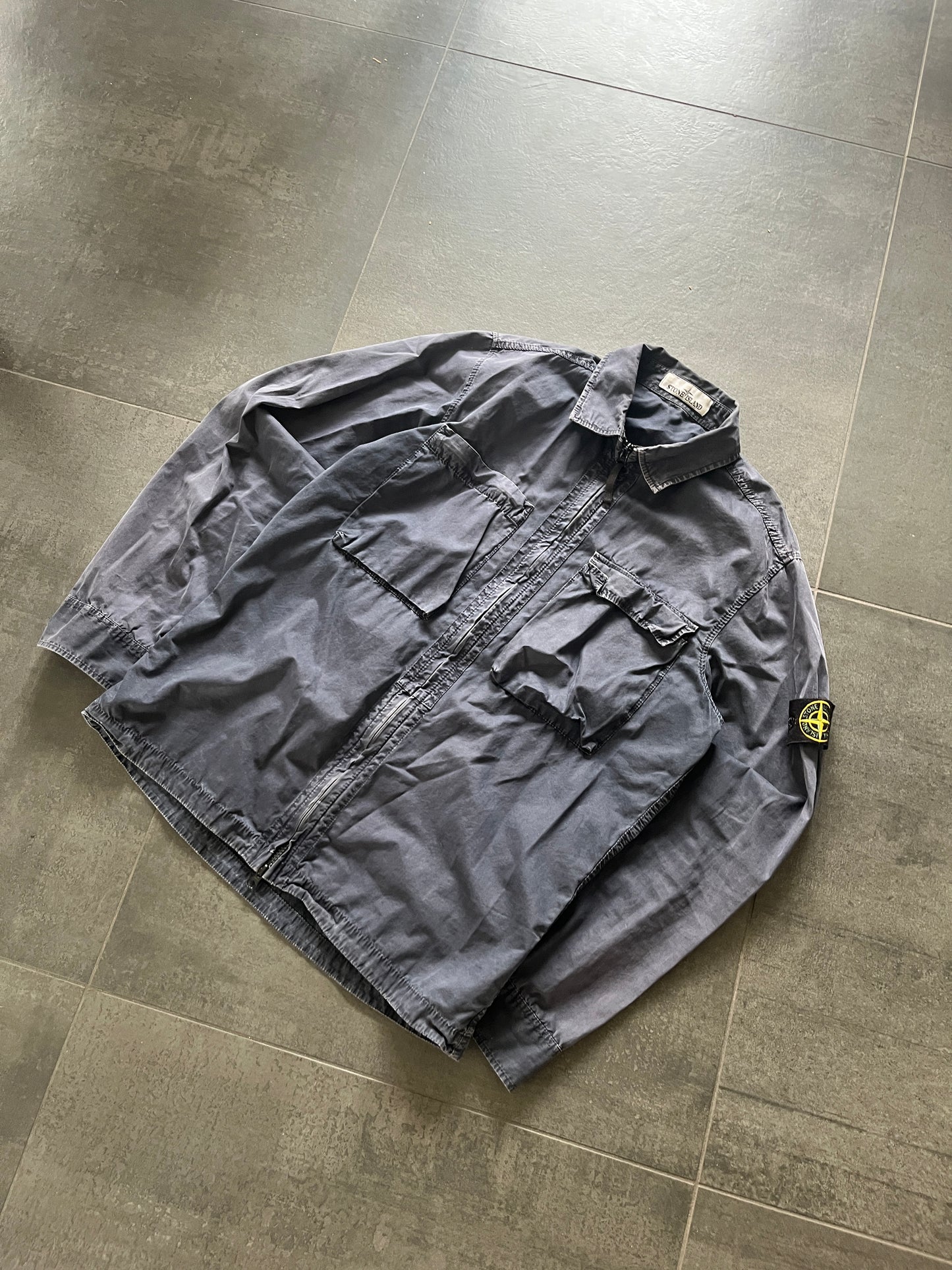 Stone island overshirt Navy Blue (Str L)