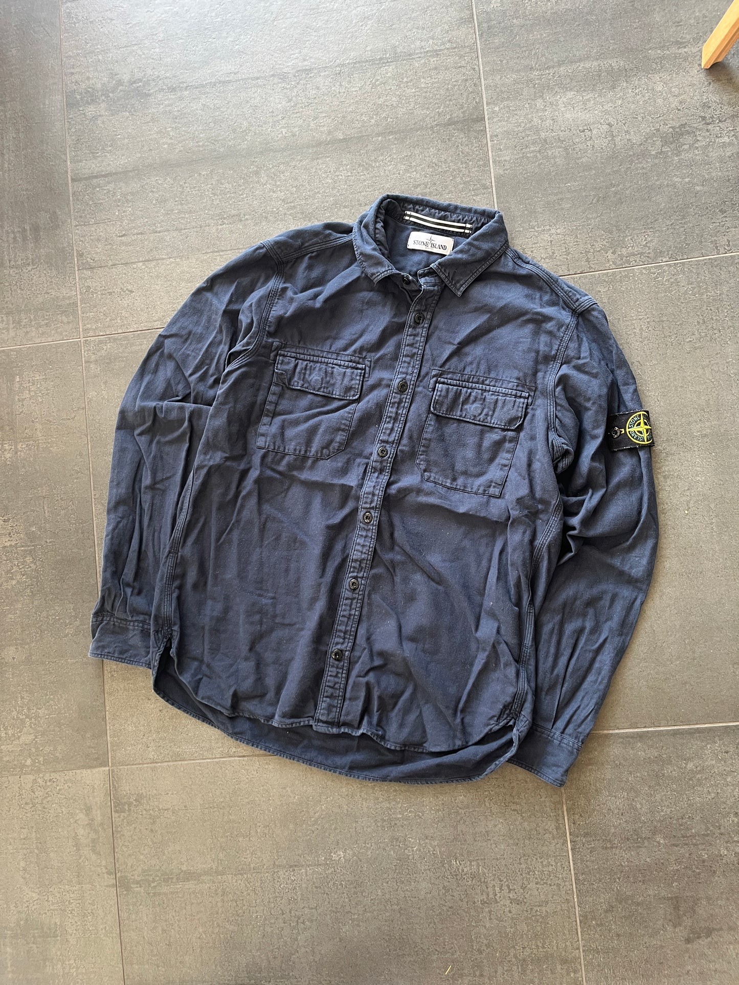 Stone Island overshirt Navy Blue (Str Xl)
