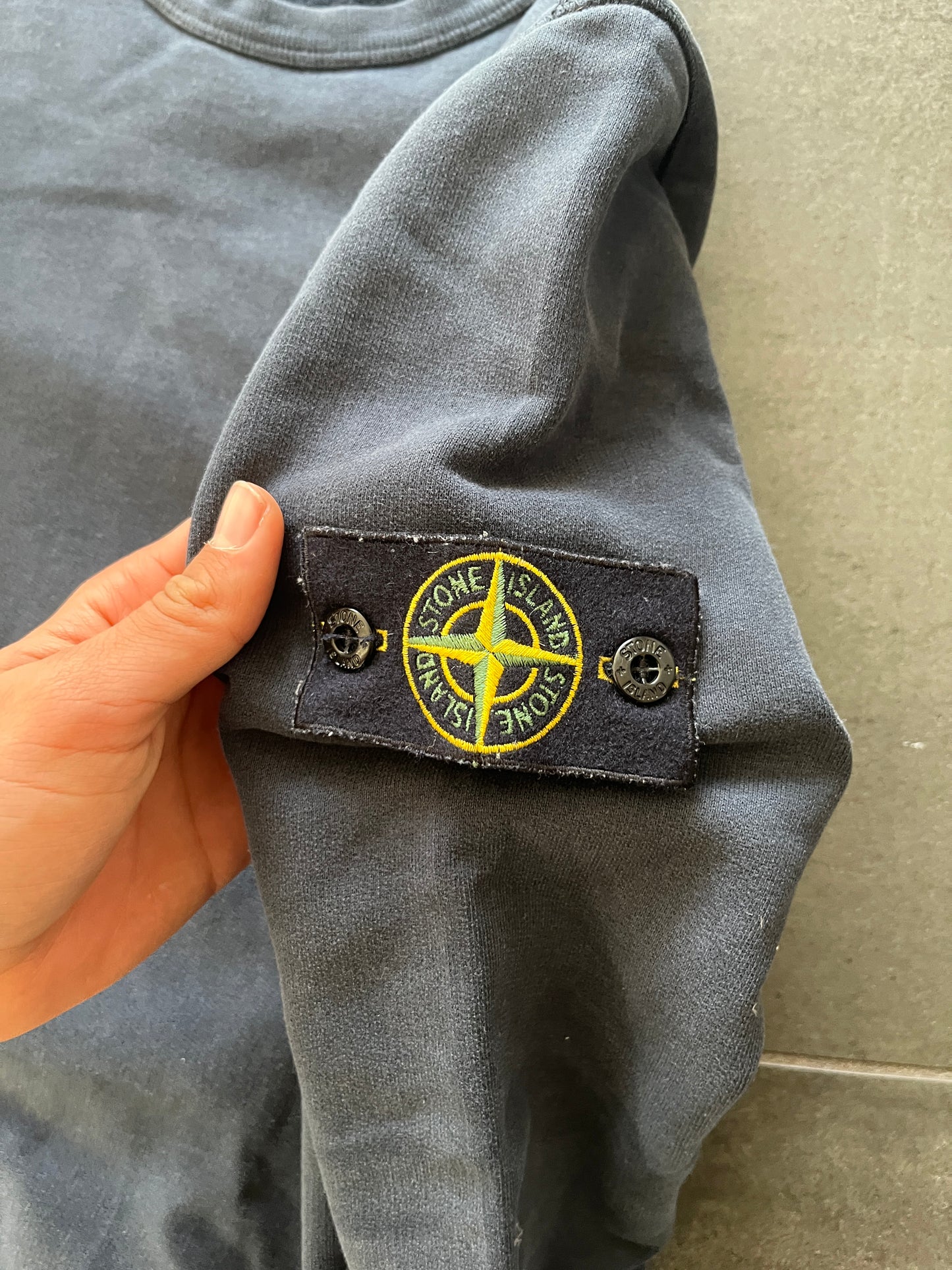 Stone Island sweatshirt Navy Blue (Str S)