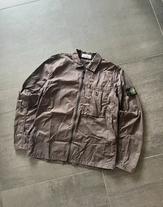 Stone Island overshirt Dark Brown (Str M)