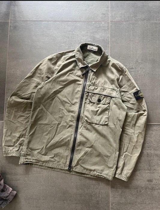 Stone Island overshirt Army green (Str M)