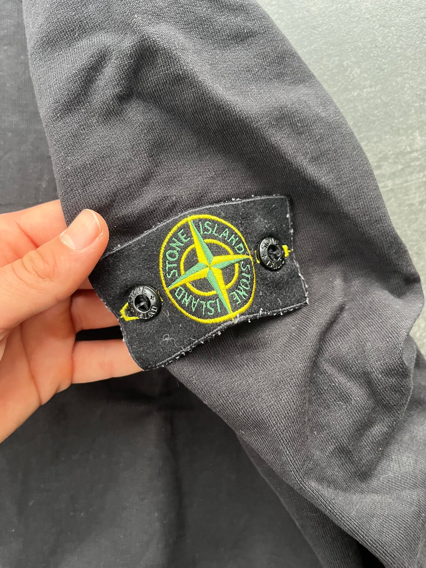 Stone Island sweatshirt “sort” (Str S)