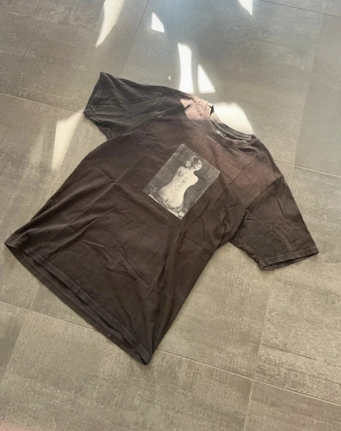 Stussy le violin pigment dyed tee Black (Str M)