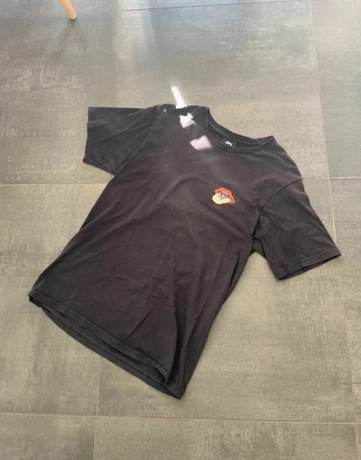Stussy mouth tee Black (Str M)